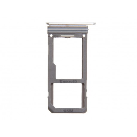 Samsung Galaxy S8 Sim/SD Card Tray Silver ORIGINAL 