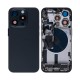 Apple iPhone 15 Pro Full Housing All Parts(Vibra/NFC/Charging Connector/Power/Volume/Flash Flex/Sim Tray) Black Titanium GRADE A