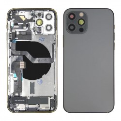 Apple iPhone 12 Pro Full Housing All Parts(Vibra/NFC/Charging Connector/Power/Volume/Flash Flex/Sim Tray) Graphite GRADE A