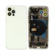 Apple iPhone 12 Pro Full Housing All Parts(Vibra/NFC/Charging Connector/Power/Volume/Flash Flex/Sim Tray) Silver GRADE A