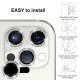 Apple iPhone 17 Air Tempered Glass Hard Diamond for Camera Lens Gold 1pcs