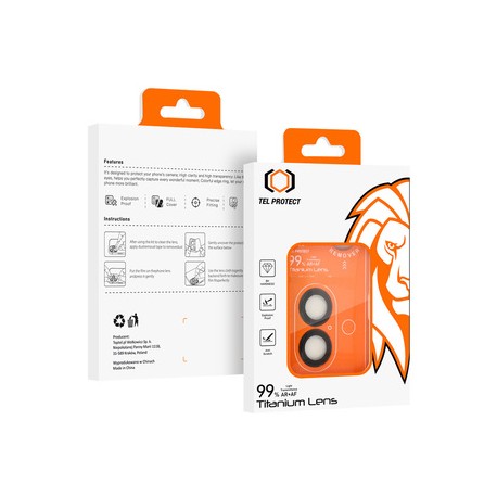 Apple iPhone 17 Tempered Glass for Camera Lens Titanium 99% AR Transparent 2pcs