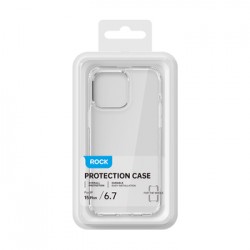 Apple iPhone 16 Pro Max Rock Pure Silicone Transparent