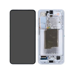 Samsung Galaxy S25 5G Lcd+Touch+Frame Icy Blue ORIGINAL