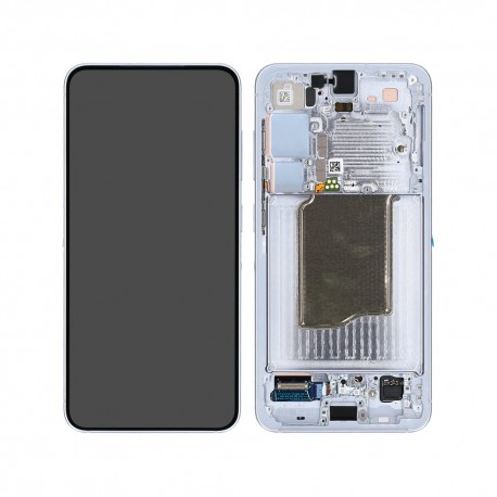 Samsung Galaxy S25 5G Lcd+Touch+Frame Icy Blue ORIGINAL