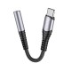 HOCO LS33 Type-C/3.5mm Jack Adapter Whte