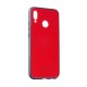 Samsung Galaxy J6 Plus Testa Glass Silicone Red