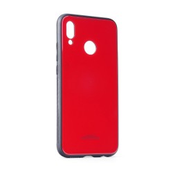 Samsung Galaxy J6 Plus Testa Glass Silicone Red