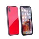Samsung Galaxy J6 Plus Testa Glass Silicone Red