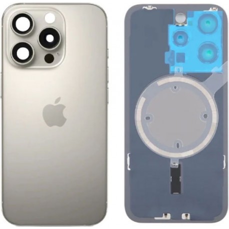 Apple iPhone 16 Pro Max BackCover with Magsafe Natural Titanium GRADE A