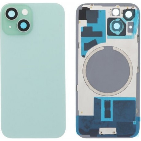 Apple iPhone 15 BackCover with Magsafe+Camera Lens Green GRADE A