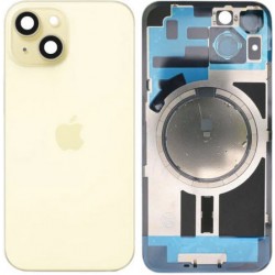 Apple iPhone 15 BackCover with Magsafe+Camera Lens Yellow GRADE A