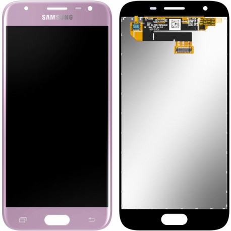 Samsung Galaxy J3 2017 Lcd+Touch Screen Pink ORIGINAL