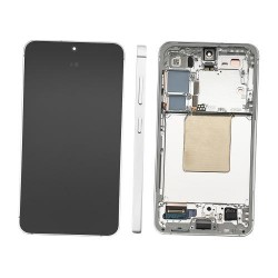 Samsung Galaxy S24 5G Lcd+Touch+Frame Grey ORIGINAL