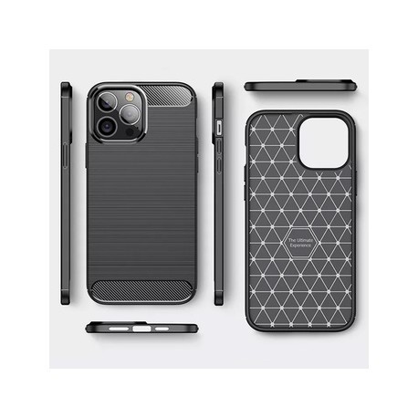 XIaomi Redmi Note 14 Pro 5G Carbon Silicone Black