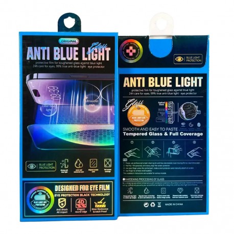 Apple iPhone 16 Pro Max Anti-Blue Full Glue Tempered Glass
