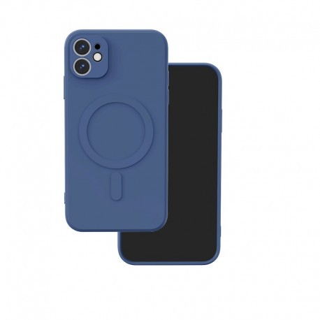 Apple iPhone 17 Magsafe Color Simple Silicone Navy Blue