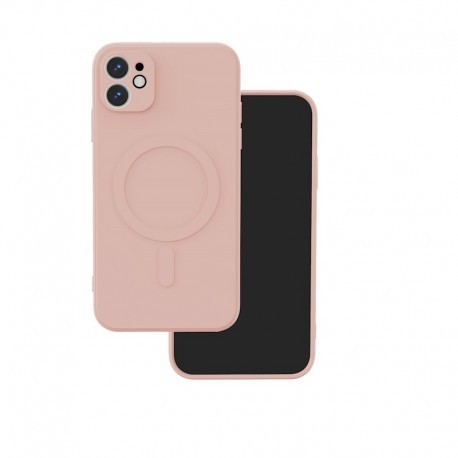 Apple iPhone 17 Magsafe Color Simple Silicone Pink