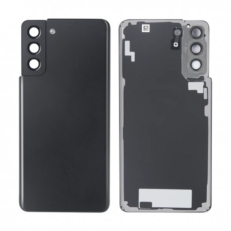 Samsung Galaxy S21 Plus 5G BatteryCover+Camera Lens Black GRADE A