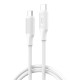 XO NB-Q265A PD Usb-C/Lightning DataCable 1m 27W White