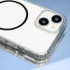 Apple iPhone 17 Pro Max Mag Thin AntiShock Open Ring Silicone Black