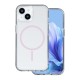 Apple iPhone 17 Pro Max Mag Thin AntiShock Open Ring Silicone Pink
