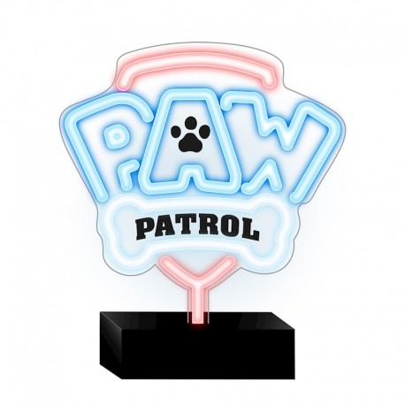 NEON LED On a Stand Paw Patrol Logo OW-120146