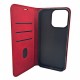 Apple iPhone 17 Pro Max Suede Case Red