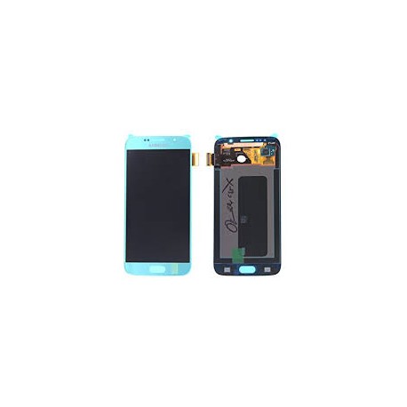 Samsung Galaxy S6 Lcd+Touch Screen Blue ORIGINAL