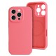 Apple iPhone 17 Pro Max Pure Color Magsafe Silicone Red