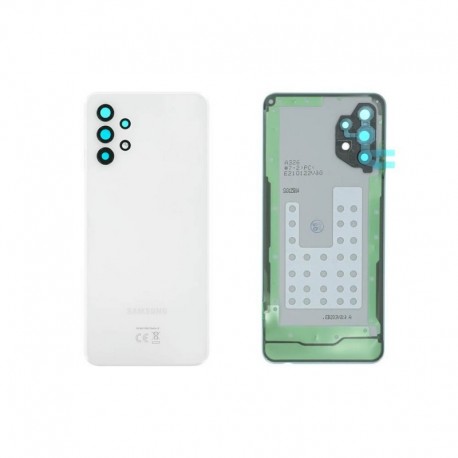 Samsung Galaxy A32 5G BatteryCover+Camera Lens White ORIGINAL