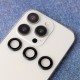 Apple iPhone 17 Air Tempered Glass for Camera Lens Black Frame 3pcs