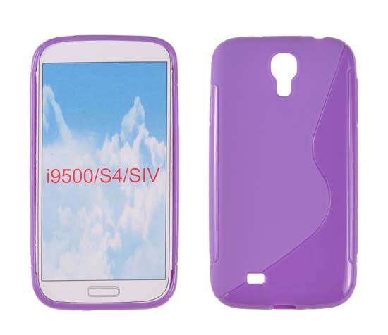 S-Line Silicone Samsung i9500/i9505 Galaxy S4 violet