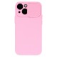 Xiaomi Redmi 9A/9AT Testa Camshield Silicone Light Pink