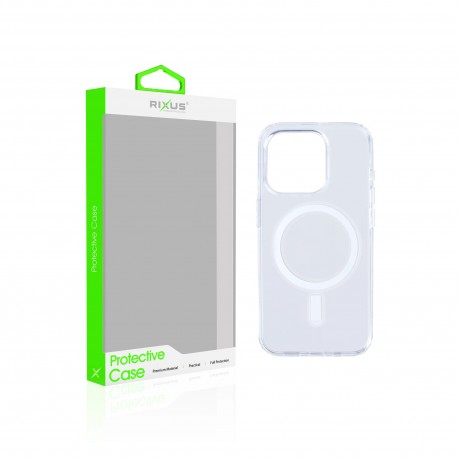 Apple iPhone 15 Pro Rixus Armor-X Antisock Silicone Transparent