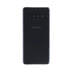 Samsung Galaxy S10 BatteryCover+CameraLens Black GRADE A