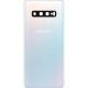 Samsung Galaxy S10 BatteryCover+CameraLens White GRADE A