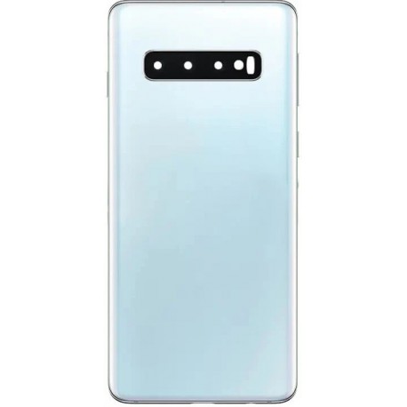 Samsung Galaxy S10 Plus BatteryCover+Camera Lens Prism White GRADE A