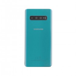 Samsung Galaxy S10 Plus BatteryCover+Camera Lens Green GRADE A