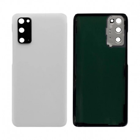 Samsung Galaxy S20 BatteryCover+CameraLens Cloud White GRADE A