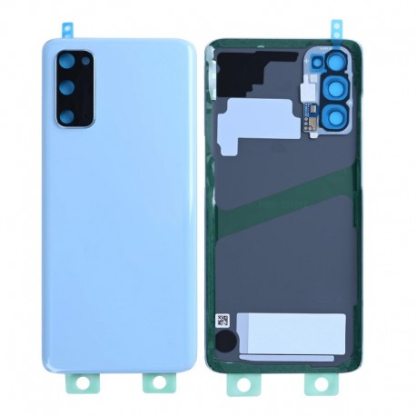 Samsung Galaxy S20 BatteryCover+Camera Lens Blue GRADE A