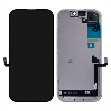 Apple iPhone 17 Lcd+Touch Screen Black SERVICE PACK ORIGINAL(WITH SENSOR FLEX)