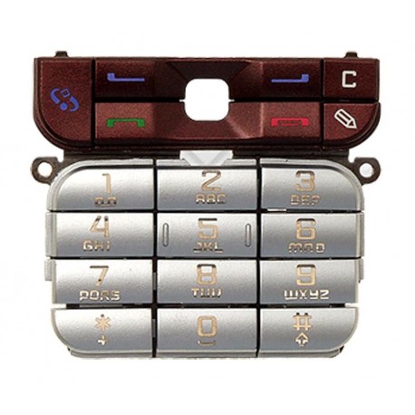 Nokia 3230 Keypad OEM Red