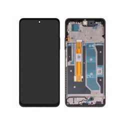 Realme C67 Lcd+Touch Screen+Frame Black GRADE A