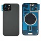 Apple iPhone 15 BackCover with Magsafe+Camera Lens Black GRADE A