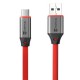 Tactical Fat Man Usb/Usb-C Data Cable 1m Red