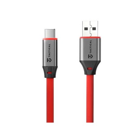 Tactical Fat Man Usb/Usb-C Data Cable 1m Red