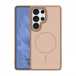 Samsung Galaxy S26 Ultra Frame Thin Mag Silicone Brown