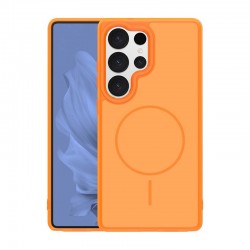 Samsung Galaxy S26 Ultra Frame Thin Mag Silicone Orange