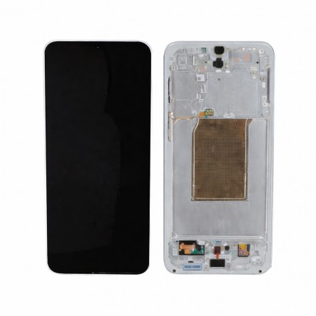 Samsung Galaxy S25 FE 5G Lcd+Touch+Frame White ORIGINAL